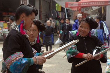 Guizhou Market, Costume, Village Tour